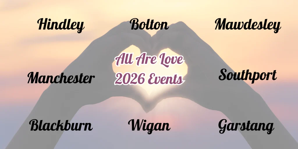 All Are Love Events 2026 All Are Love Events 2026